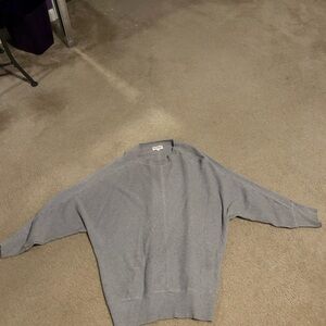 Gray Women's Crew Neck Sweater